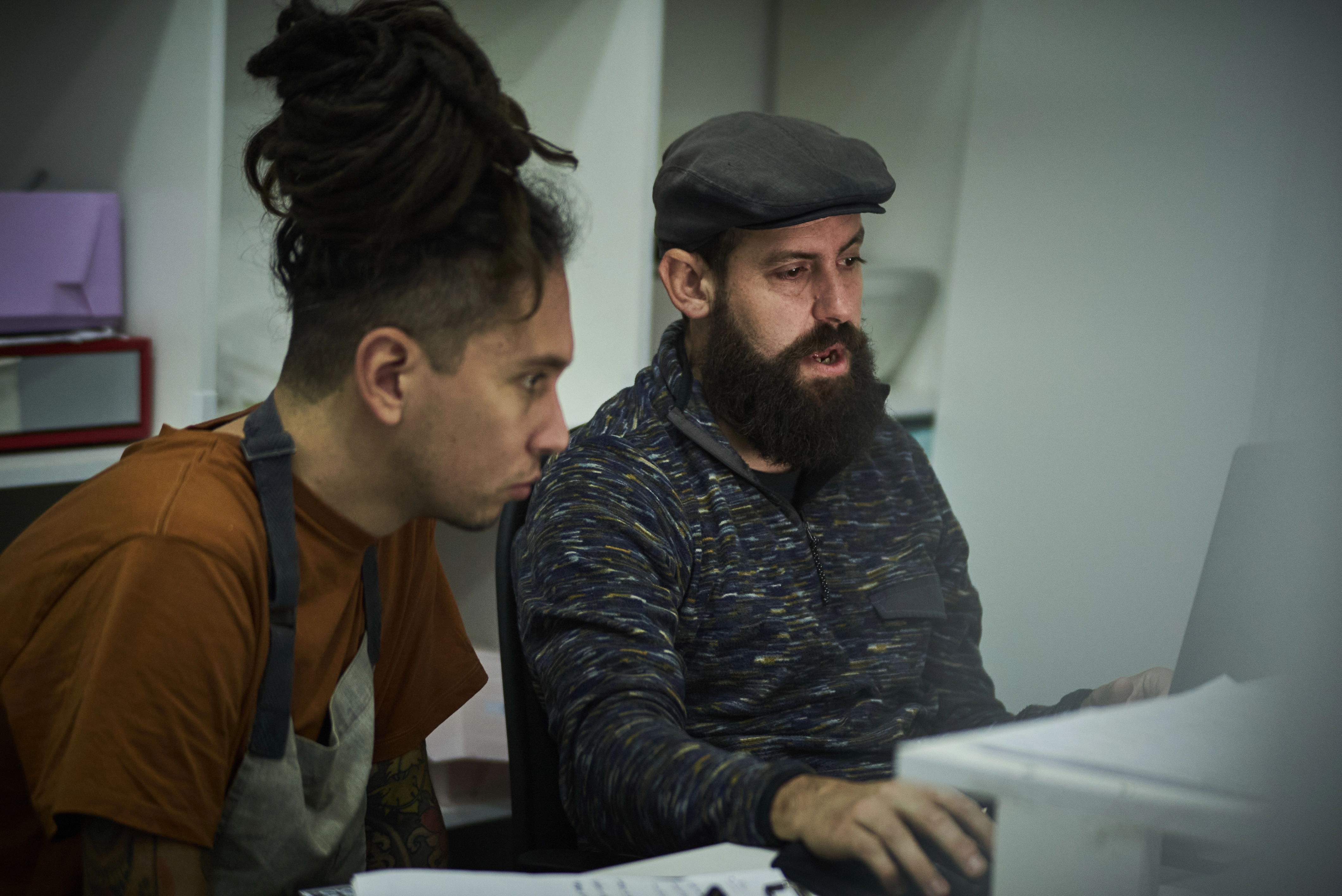 Andrés y Miguel